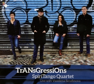 Spiritango Quartet - Transgressions Spiritango Quartet in the group CD / New releases / Worldmusic at Bengans Skivbutik AB (3492837)