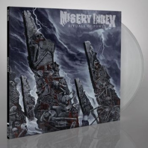 Misery Index - Rituals Of Power (Clear Ltd Vinyl) in the group VINYL / Upcoming releases / Hardrock/ Heavy metal at Bengans Skivbutik AB (3493709)