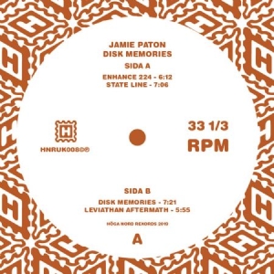 Jamie Paton - Disk Memories in the group VINYL / Upcoming releases / Dance/Techno at Bengans Skivbutik AB (3493959)
