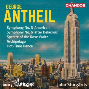 Antheil George - Symphonies Nos. 3 (American) & 6 (A in the group CD at Bengans Skivbutik AB (3494568)