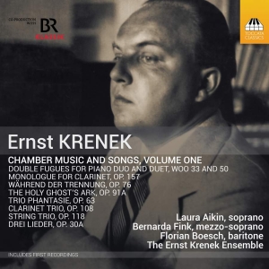 Krenek Ernst - Chamber Music And Songs, Vol. 1 in the group Externt_Lager /  at Bengans Skivbutik AB (3494710)
