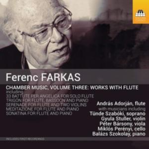 Farkas Ferenc - Chamber Music For Flute in the group CD / Klassiskt at Bengans Skivbutik AB (3494713)