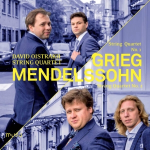Grieg Edvard Mendelssohn Felix - String Quartets in the group Externt_Lager /  at Bengans Skivbutik AB (3494720)