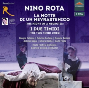 Rota Nino - La Notte Di Un Nevrastenico I Due in the group CD / Klassiskt at Bengans Skivbutik AB (3494729)