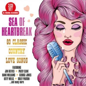 Blandade Artister - Sea Of Heartbreak:60 Classic Countr in the group CD / Upcoming releases / Country at Bengans Skivbutik AB (3495419)