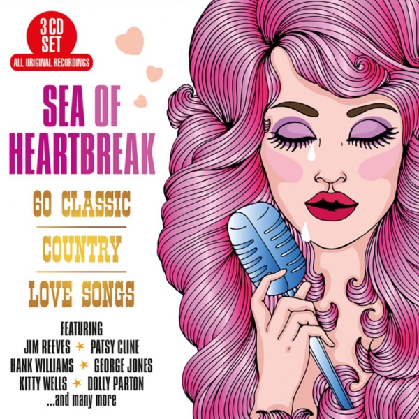 Various Artists - Sea Of Heartbreak:60 Classic Countr in the group CD / Bestsellers at Bengans Skivbutik AB (3495419)