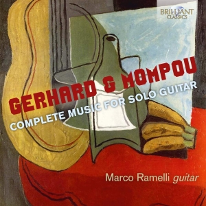 Gerhard Roberto Mompou Federico - Complete Music For Solo Guitar in the group Externt_Lager /  at Bengans Skivbutik AB (3496267)