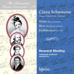 Schumann Clara Hiller Ferdinand - Romantic Piano Concerto, Vol. 78 in the group CD / Upcoming releases / Classical at Bengans Skivbutik AB (3497859)