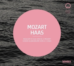 Mozart W A Haas G F - Requiem Klangräume in the group CD / New releases / Classical at Bengans Skivbutik AB (3505511)