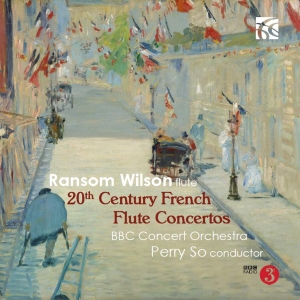 Various - 20Th Century French Flute Concertos in the group Externt_Lager /  at Bengans Skivbutik AB (3509728)