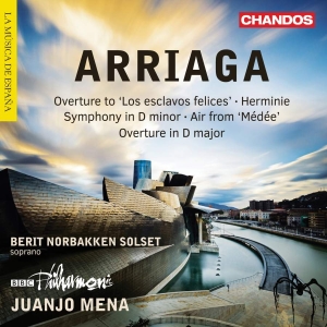 Arriaga Juan - Symphony Herminie Overtures in the group OTHER at Bengans Skivbutik AB (3509746)