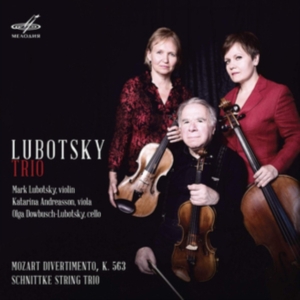 Mozart W A Schnittke Alfred - Lubotsky Trio. Mozart & Schnittke in the group Externt_Lager / at Bengans Skivbutik AB (3509809)