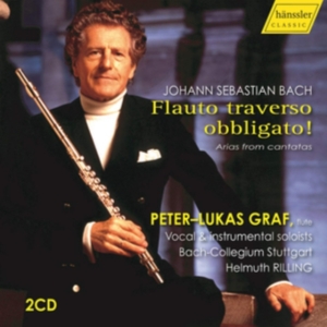 Bach J S - Flauto Traverso Obbligato! Arias Fr in the group Externt_Lager /  at Bengans Skivbutik AB (3510197)