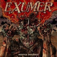 Exumer - Hostile Defiance (Black Lp) in the group VINYL / Vinyl Hard Rock at Bengans Skivbutik AB (3521501)