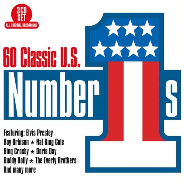 Various Artists - 60 Classic U.S. Number 1S in the group CD / Bestsellers at Bengans Skivbutik AB (3522422)