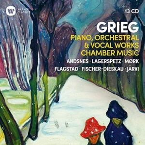 Various Artists - Grieg: Piano, Orchestral & Voc in the group CD / Upcoming releases / Classical at Bengans Skivbutik AB (3522731)