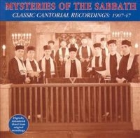 Mysteries Of The Sabbath - Classic Cantorial Recordings 1907-4 in the group CD / Bestsellers at Bengans Skivbutik AB (3529626)