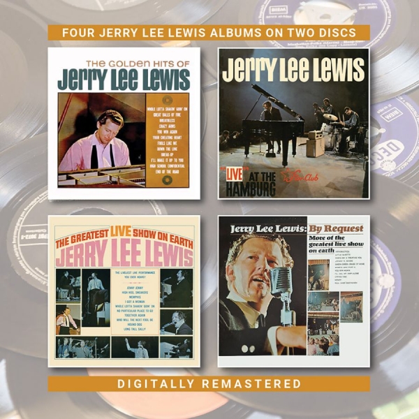 Jerry Lee Lewis - Golden Hits/At The Star Club + 2 in the group CD / Rock at Bengans Skivbutik AB (3530718)