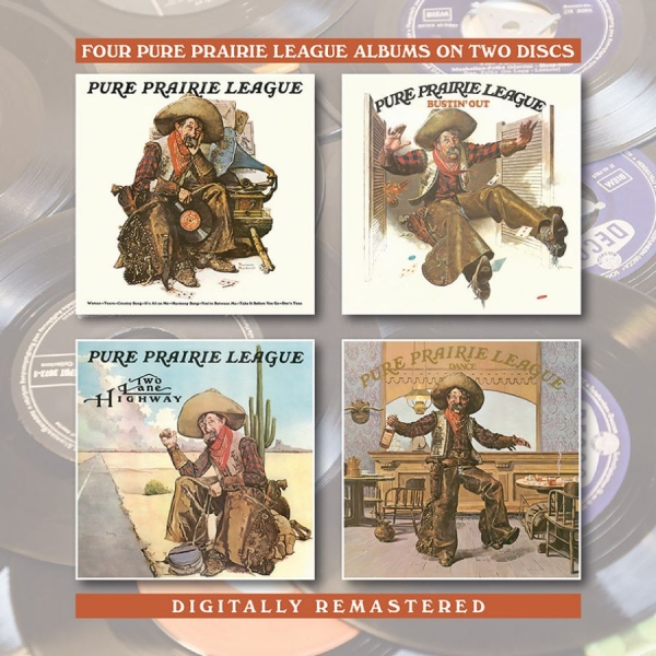 Pure Prairie League - P.P.L./Bustin' Out/Two Lane Highway in the group CD / Bestsellers at Bengans Skivbutik AB (3530719)