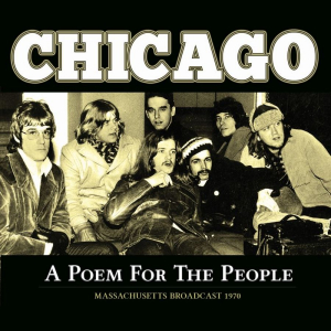 Chicago - A Poem For The People (Live Broadca in the group OUR PICKS / Weekly Releases / Week 13 / CD Week 13 / POP /  ROCK at Bengans Skivbutik AB (3531173)
