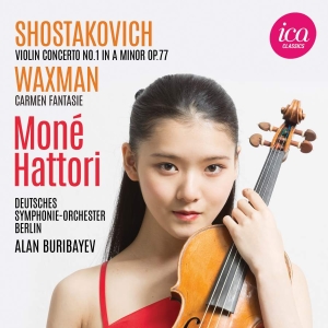 Shostakovich Dmitry Waxman Franz - Violin Concerto No. 1 & Carmen Fant in the group OUR PICKS / Weekly Releases / Week 11 / CD Week 11 / CLASSICAL at Bengans Skivbutik AB (3532457)