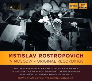 Various - Mstislav Rostropovich In Moscow - O in the group OUR PICKS / Weekly Releases / Week 11 / CD Week 11 / CLASSICAL at Bengans Skivbutik AB (3532518)