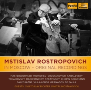Various - Mstislav Rostropovich In Moscow - O in the group Externt_Lager / at Bengans Skivbutik AB (3532518)