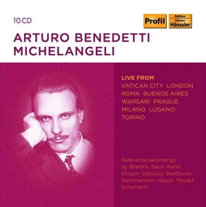 Various - Arturo Benedetti Michelangeli - Liv in the group Externt_Lager / at Bengans Skivbutik AB (3532521)