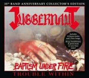 Juggernaut - Baptism Under Fire/Trouble Within ( in the group CD / Hårdrock,Pop-Rock at Bengans Skivbutik AB (3532775)