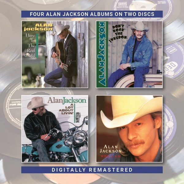Jackson Alan - Here In The Real World/Don't Rock.. in the group CD / Country at Bengans Skivbutik AB (3542545)