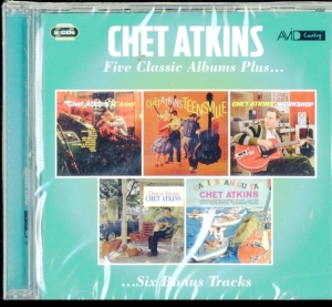 Chet Atkins - Five Classic Albums Plus in the group CD / Pop-Rock at Bengans Skivbutik AB (3544998)