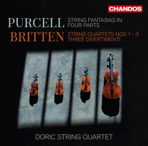 Britten Benjamin Purcell Henry - String Quartets Nos. 1-3 Fantasias in the group CD at Bengans Skivbutik AB (3552095)