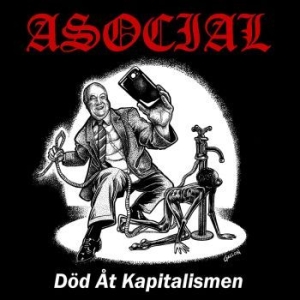 Asocial - Död Åt Kapitalismen in the group CD / New releases / Rock at Bengans Skivbutik AB (3553014)