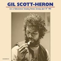 Scott-Heron Gil - Live At Kulturzentrum Bremen 1983 in the group VINYL / Pop-Rock,RnB-Soul at Bengans Skivbutik AB (3555085)
