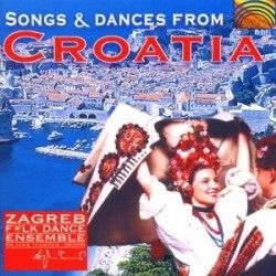 Zagreb Folk Dance Ensemble - Songs & Dances From Croatia in the group CD / Worldmusic/ Folkmusik at Bengans Skivbutik AB (3557028)
