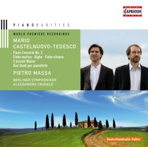 Castelnuovo-Tedesco - Piano Concerto No 2 in the group Externt_Lager /  at Bengans Skivbutik AB (3565577)