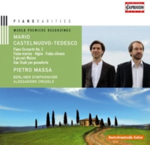Castelnuovo-Tedesco - Piano Concerto No 2 in the group Externt_Lager / at Bengans Skivbutik AB (3565577)