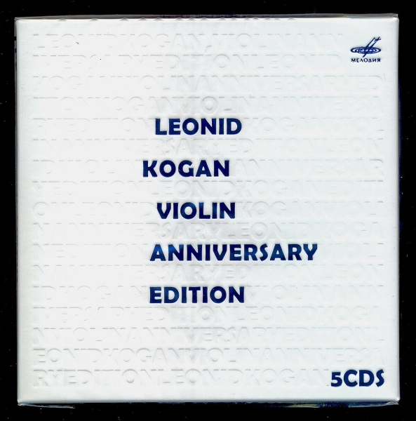 Various - Leonid Kogan. Anniversary Edition ( in the group Externt_Lager / at Bengans Skivbutik AB (3566092)