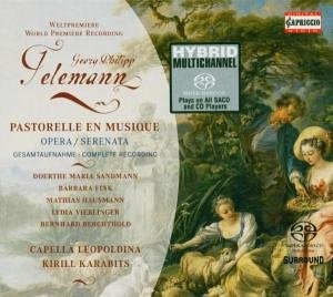 Telemann - Pastorelle En Musique in the group Externt_Lager /  at Bengans Skivbutik AB (3566113)