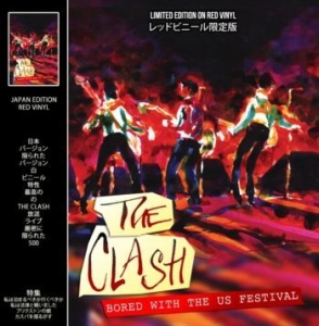 The Clash - Bored With The Us Festival (Red Vin in the group VINYL / New releases / Rock at Bengans Skivbutik AB (3566620)