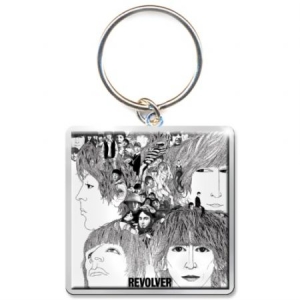 The beatles - THE BEATLES STANDARD KEYCHAIN: REVOLVER ALBUM in the group OTHER / Merch Keyrings at Bengans Skivbutik AB (3567422)