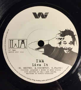 IWA - Live It in the group OUR PICKS / Stocksale / Vinyl HipHop/Soul at Bengans Skivbutik AB (3569374)