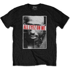 Tupac - All Eyez Folded Uni Bl    in the group MERCHANDISE / T-shirt / Hip Hop-Rap at Bengans Skivbutik AB (3586079)
