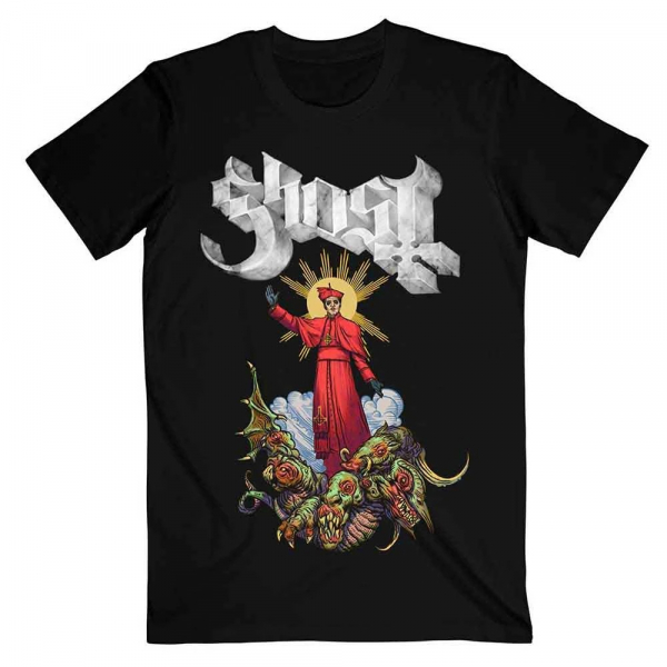 Ghost - Plaguebringer Un Bl T-Shirt in the group MERCH / Clothing / T-shirts at Bengans Skivbutik AB (3586571r)
