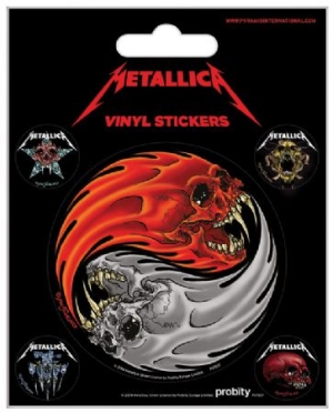 Metallica - Metallica (Yin & Yang Skulls - Pushead)  in the group OUR PICKS / Recommended Merch at Bengans Skivbutik AB (3587722)