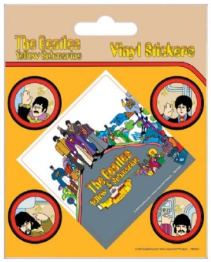 Beatles - Beatles (Yellow Submarine) Stickers i gruppen VI TIPSAR / Tips Merch hos Bengans Skivbutik AB (3587723)