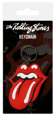 Rolling Stones - Rolling Stones (Tounge) Rubber Keychain in the group MERCHANDISE / Keyring / Pop-Rock at Bengans Skivbutik AB (3587727)