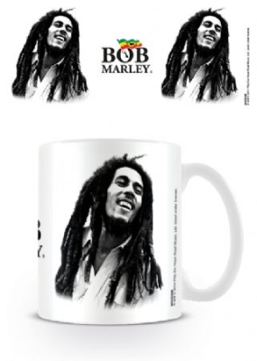Bob Marley - Bob Marley (B&W) Mug in the group Minishops / Bob Marley at Bengans Skivbutik AB (3587967)