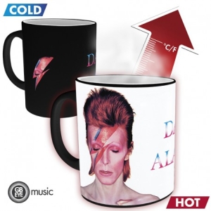 David Bowie - Aladdin Sane (Heat Changing) Mug 320 ml in the group MERCHANDISE / Mug / Pop-Rock at Bengans Skivbutik AB (3594435)