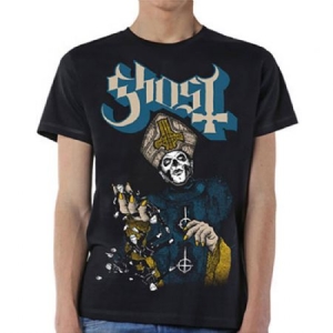 Ghost - GHOST MEN'S TEE: PAPA OF THE WORLD in the group Minishops / Ghost at Bengans Skivbutik AB (3595965)